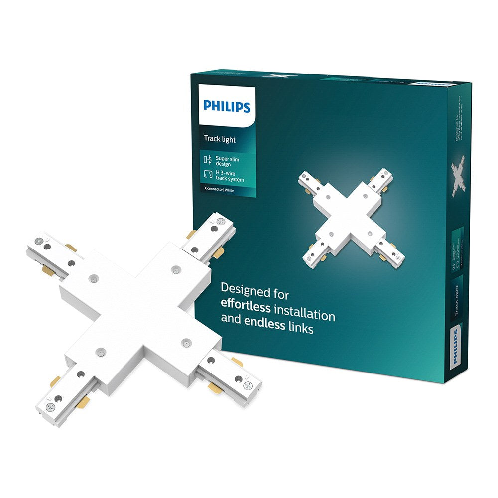 Conector en x easylink, blanco