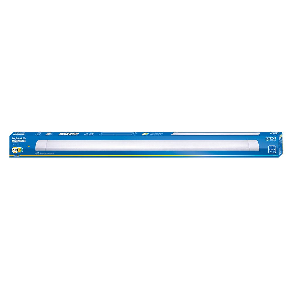 Regleta led 48 w 3cct 4200 lm 150 x 12 x 3,1 cm