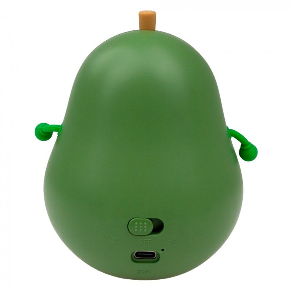 Lámpara nocturna led cct recargable modelo aguacate