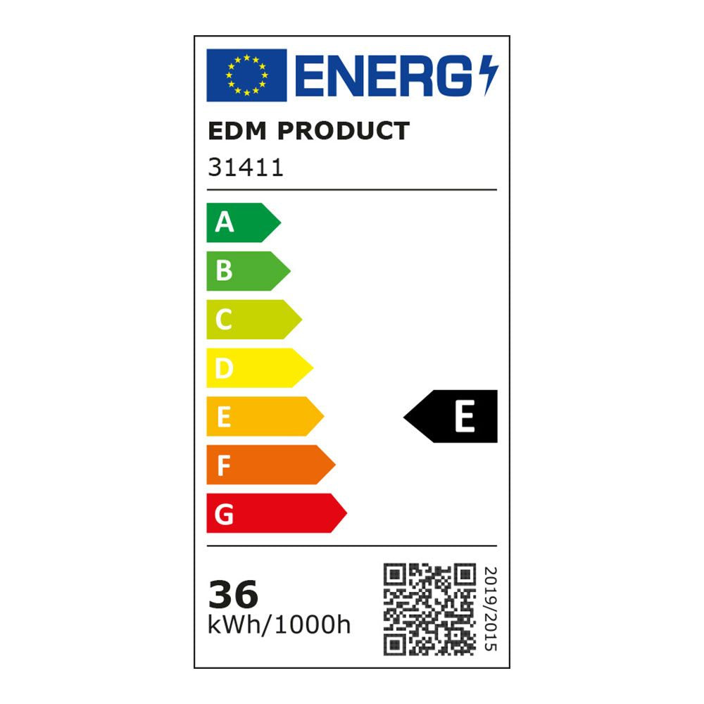 Regleta estanca led ip65 36 w 4034 lm 6500 k luz fria 8,6 x 118 x 6,6 cm