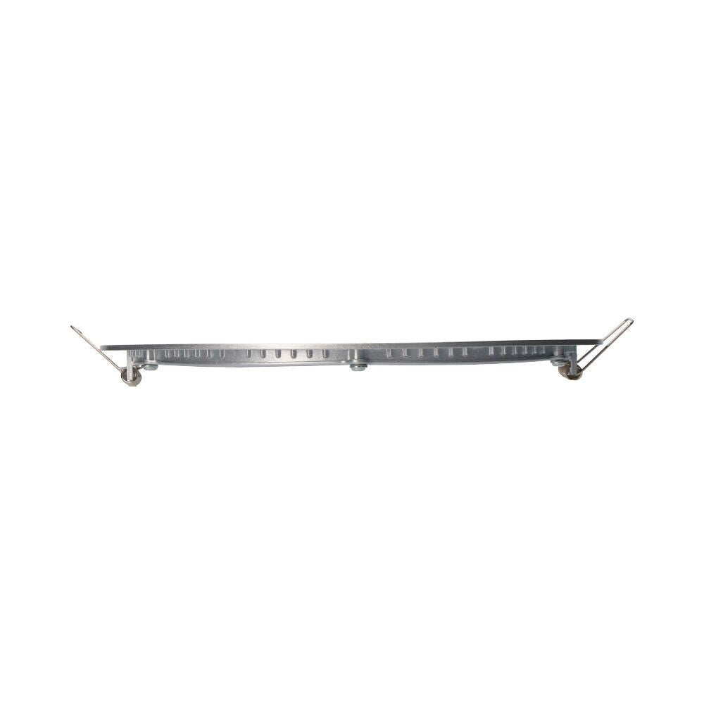Downlight led empotrable redondo 20 w luz fría 6400 k 1500 lm cromado ø22,5 cm