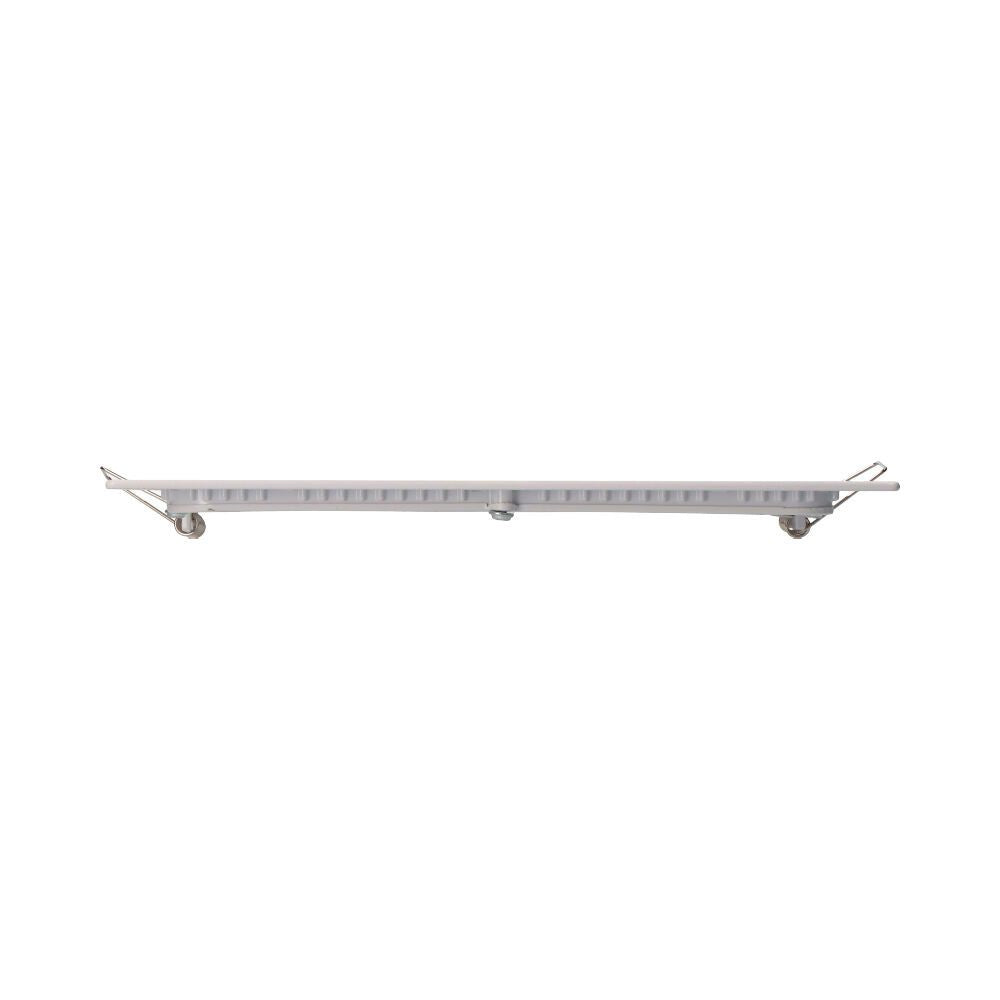 Downlight led empotrable cuadrado 20 w luz día 4000 k 1500 lm color blanco 22 x 22 cm