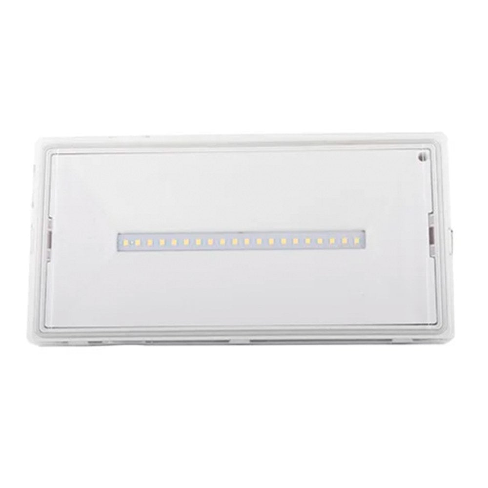 Luminaria de emergencia led 3,6 w 280 lm, ip65, 238,5 x 120,5 x 42,2 mm