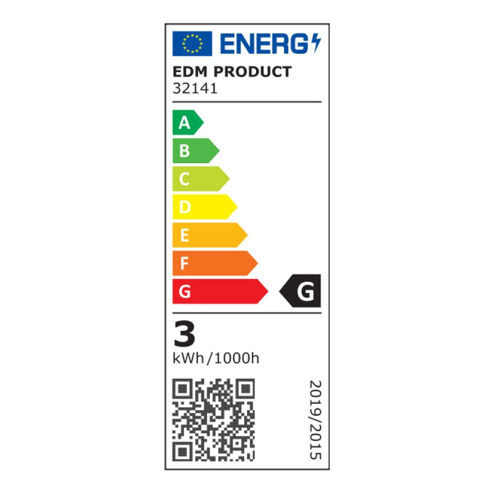 Aplique led cuadrado con 2 proyecciones 3 w 237 lm 4000 k luz dia ip54 11.5 x 11.5 x 5 cm