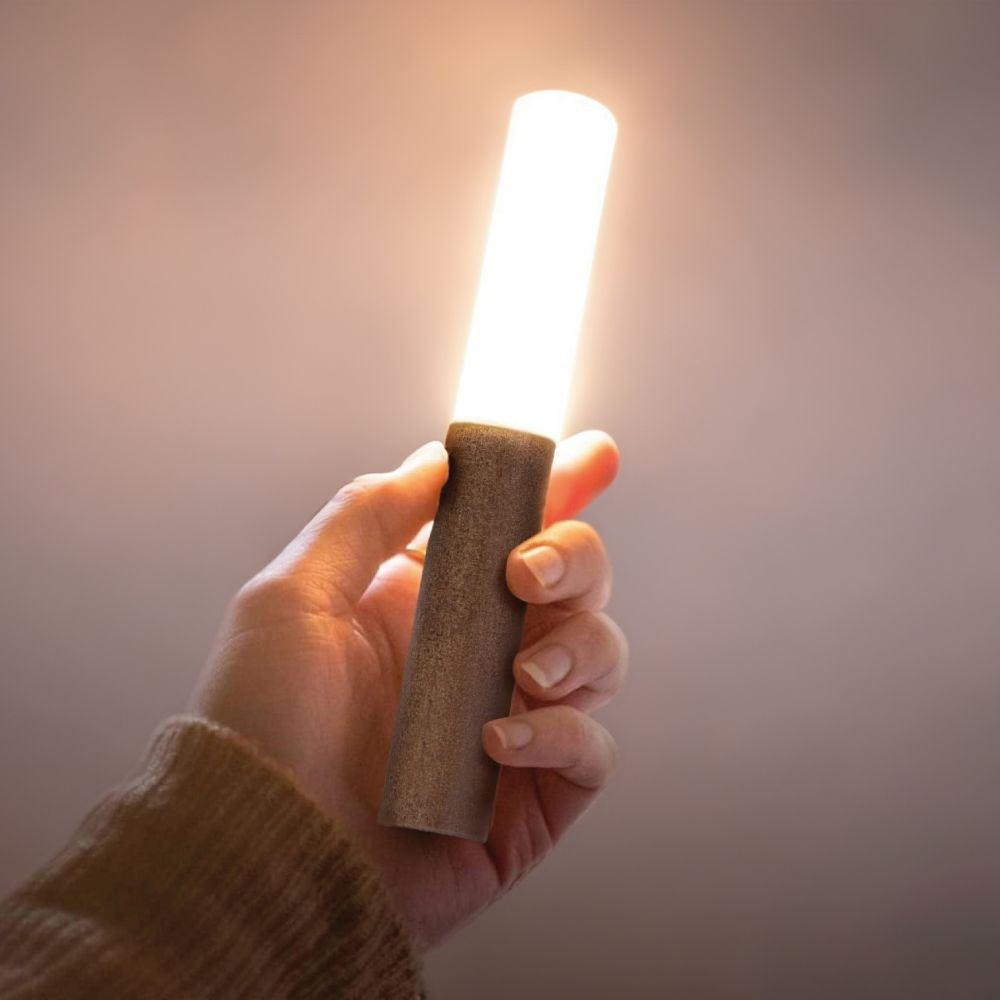 Lámpara de pared recargable led 1w 60 lm 3.000 k