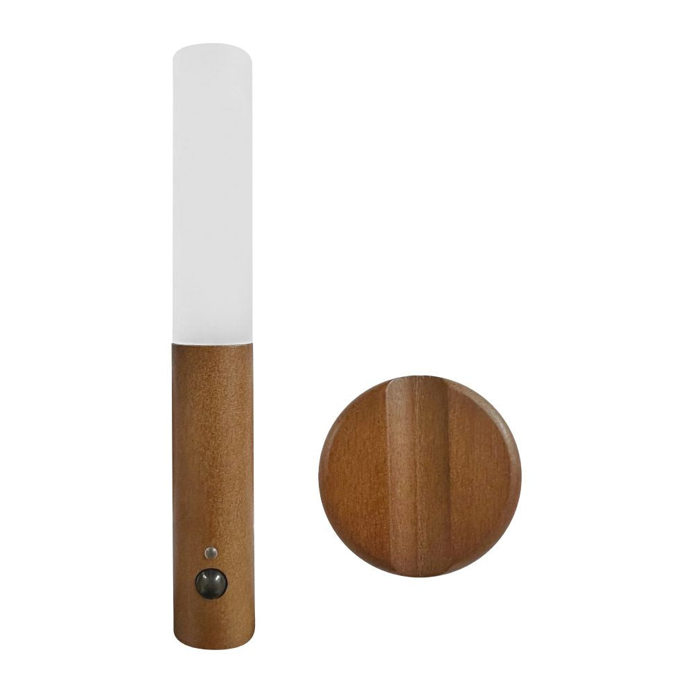 Lámpara de pared recargable led 1w 60 lm 3.000 k con sensor movimiento