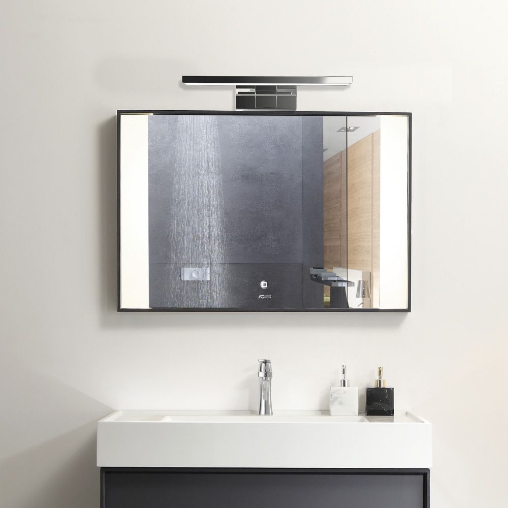 Lámpara led de pared o espejo 6 w 4.000 k 600 lm luz día 30 x 12,8 x 5,10 cm