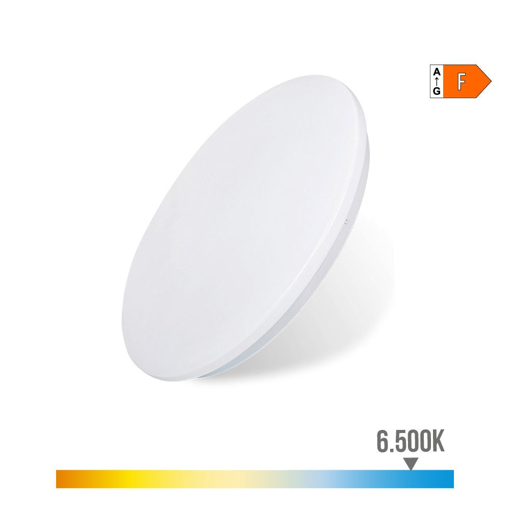 Aplique led circular de superficie 18w 6500 k 1820 lm ø32,5 x 6,2 cm