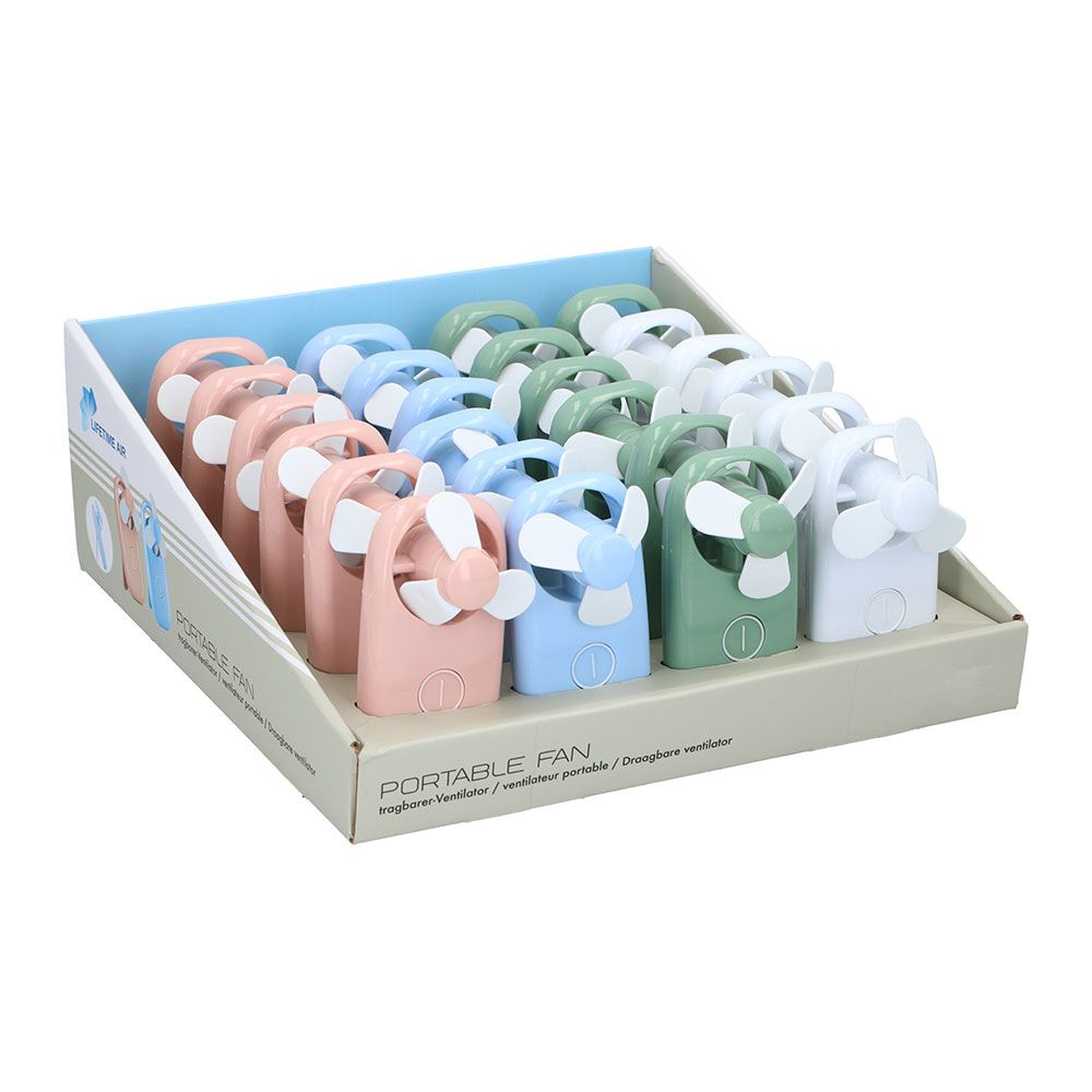 Mini ventilador de mano, colores surtidos