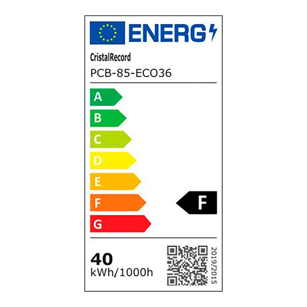 Ventilador de techo led 3cct aspas retráctiles supereco mini 39 w 3822 lm negro, aspas ø92 cm, plafón ø39 cm, altura 32 - 42 cm