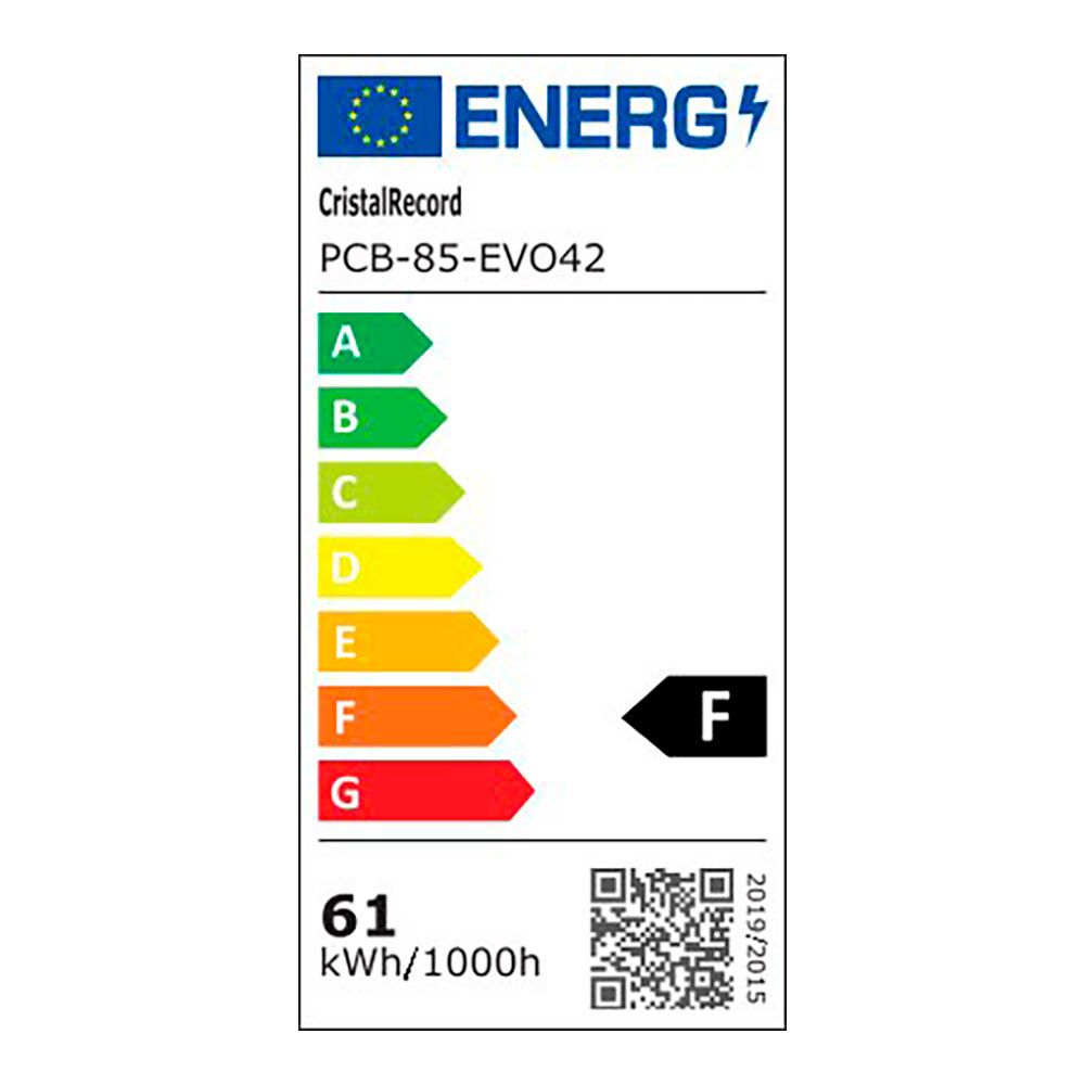 Ventilador de techo led 3cct aspas retráctiles evo smart 72 w 7920 lm blanco, aspas ø106 cm, plafón ø48,5 cm, altura 32 - 42 cm