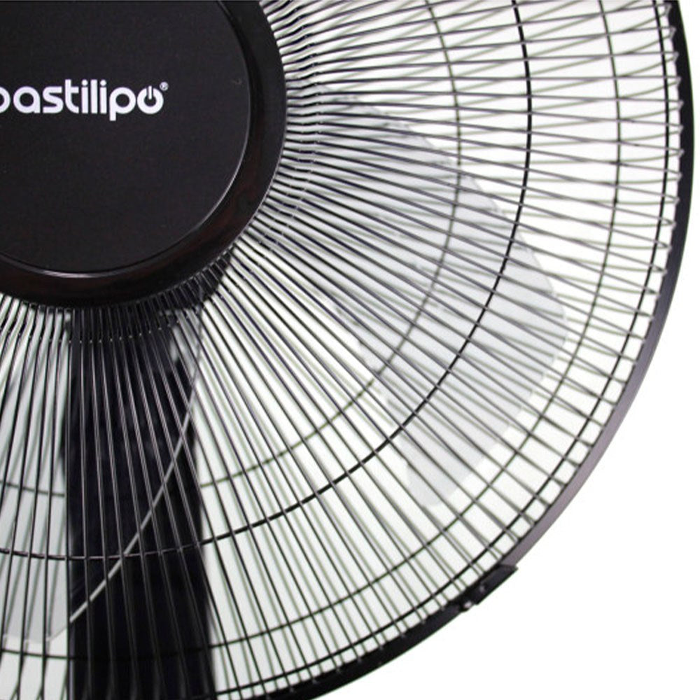 Ventilador de pie coín black 50 w ø40 cm, negro, 40 x 40 x 129 cm