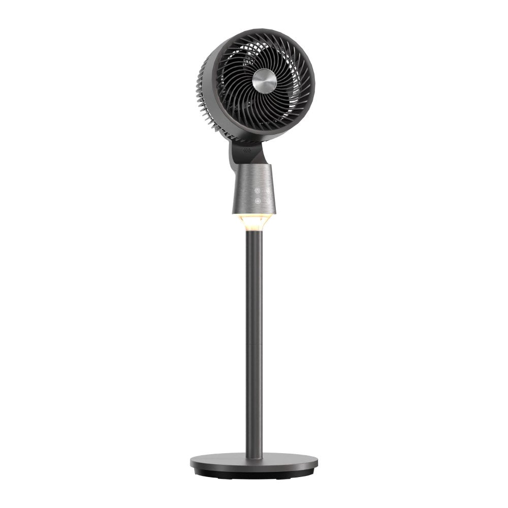 Ventilador con oscilación 3d, con led, mando a distancia, 50w, aspa ø17cm
