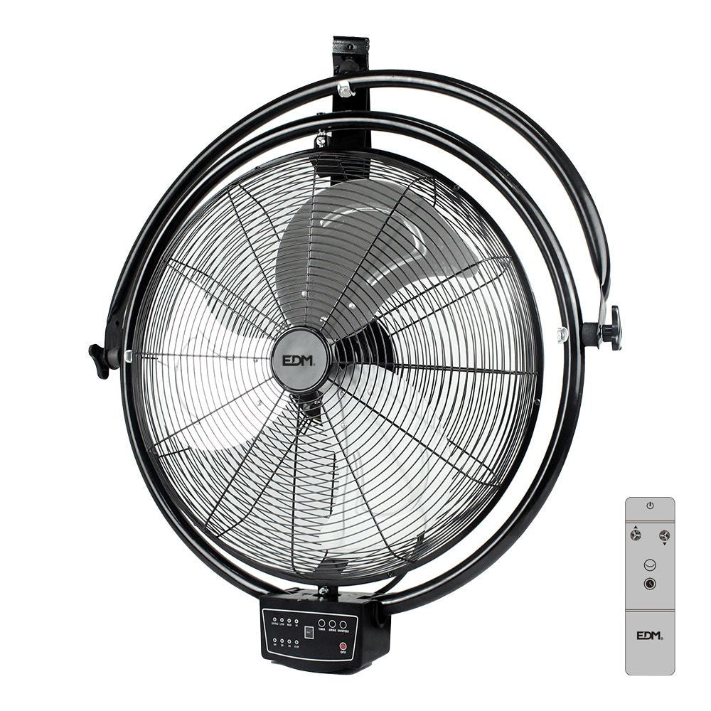 Ventilador pared-techo industrial, potencia 120 w, 64,9 db, aspas ø50 cm