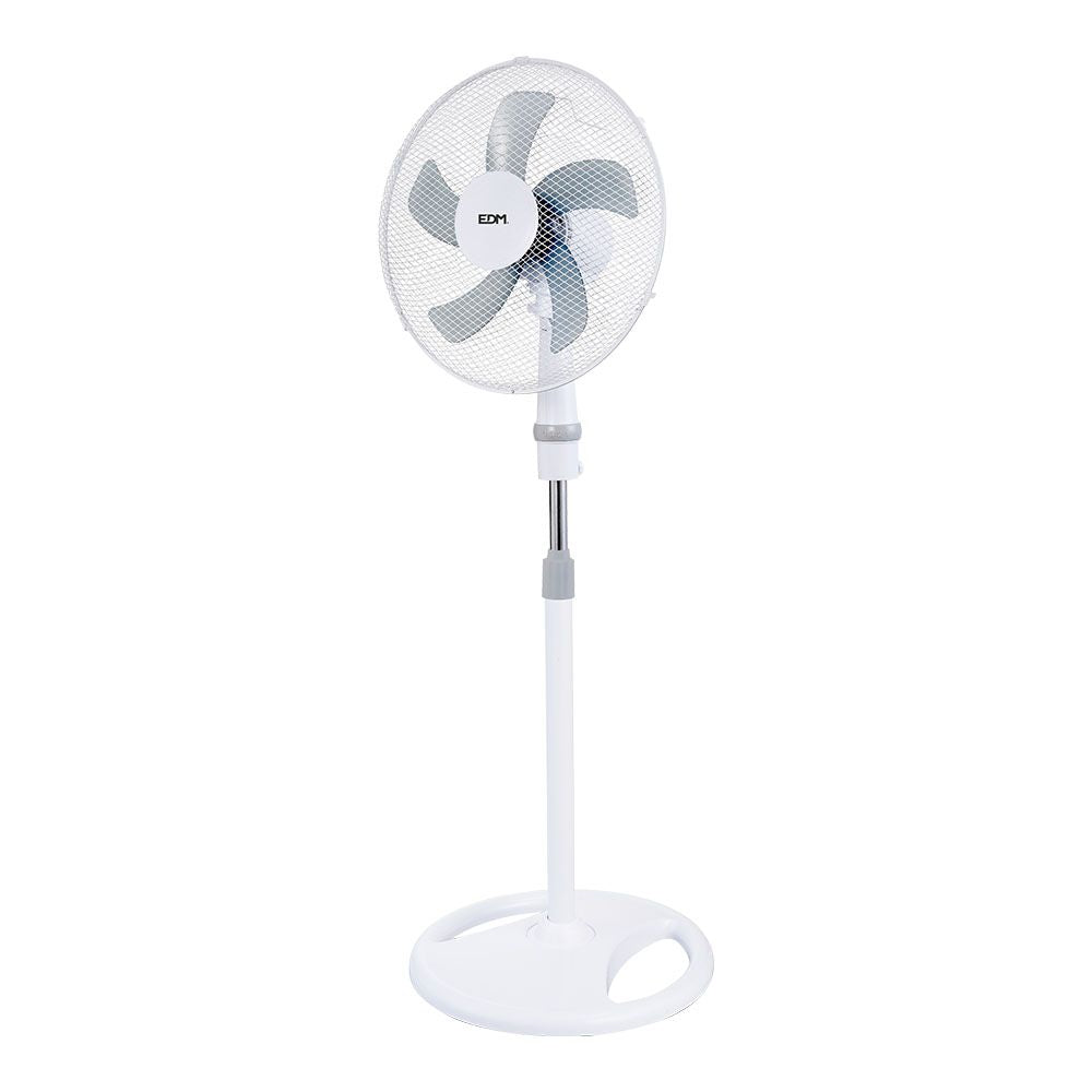 Ventilador 3 en 1, blanco, potencia 45w, aspas ø40 cm, altura regulable 107-133 cm