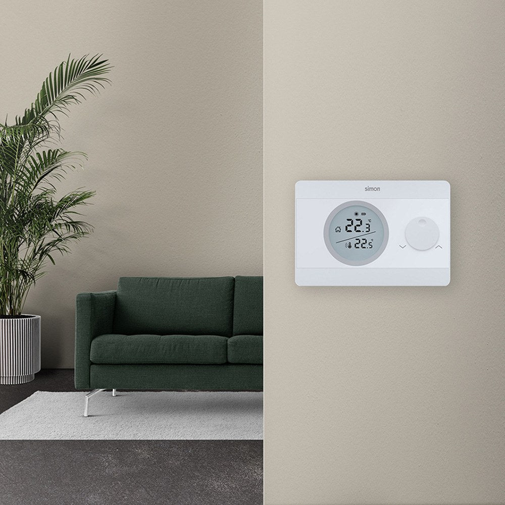 Termostato digital on/off, blanco