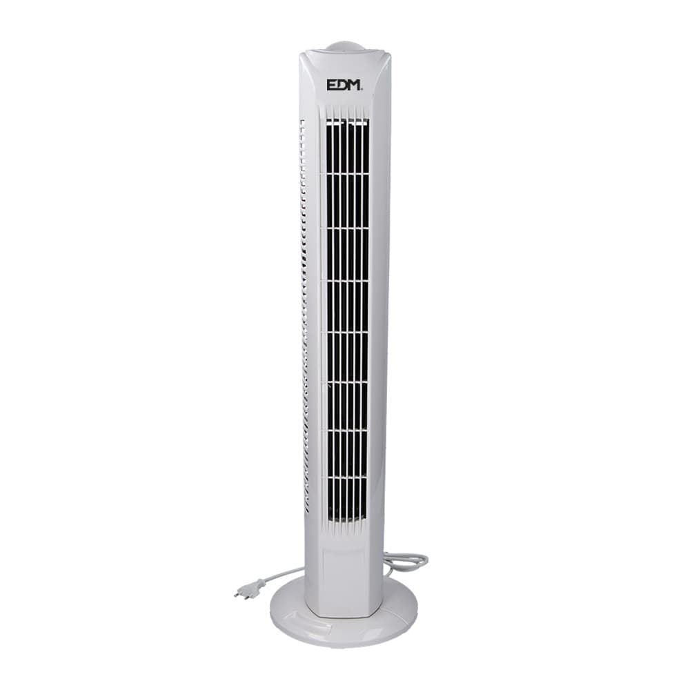Ventilador de torre. potencia: 45 w, 60db, blanco 21 x 78 cm