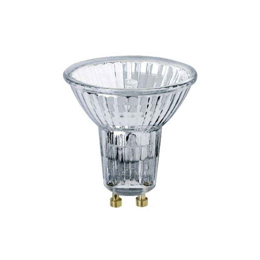 Bombilla halogena dicroica gu10 50 w 460 lm 2700 k luz cálida 230 v 50 x 53 mm