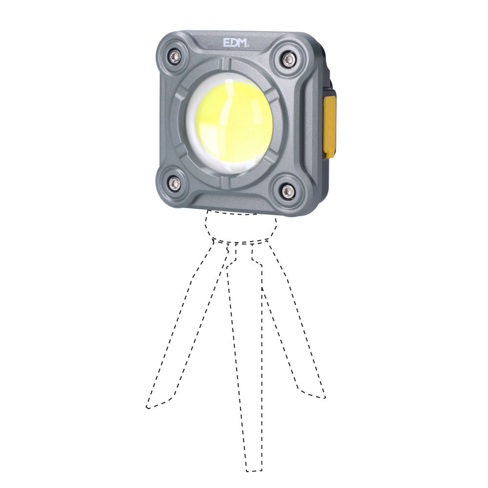 Foco led cob mini de trabajo solid work yz2 15 w 1000 lm