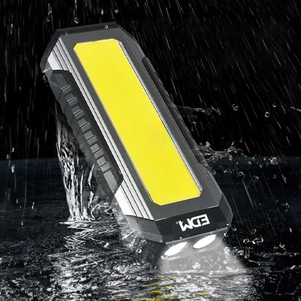 Linterna led de aluminio 10 w recargable