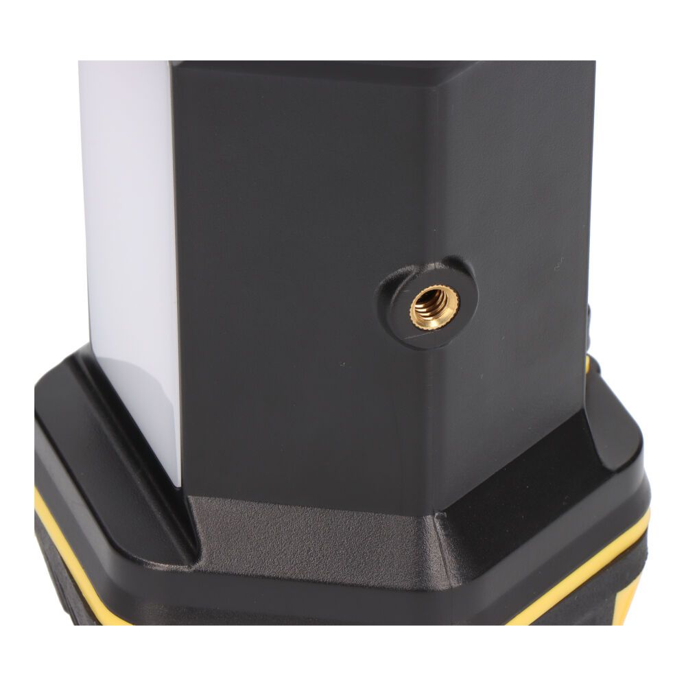 Linterna led de mano titan guard, recargable, 3 puntos de luz