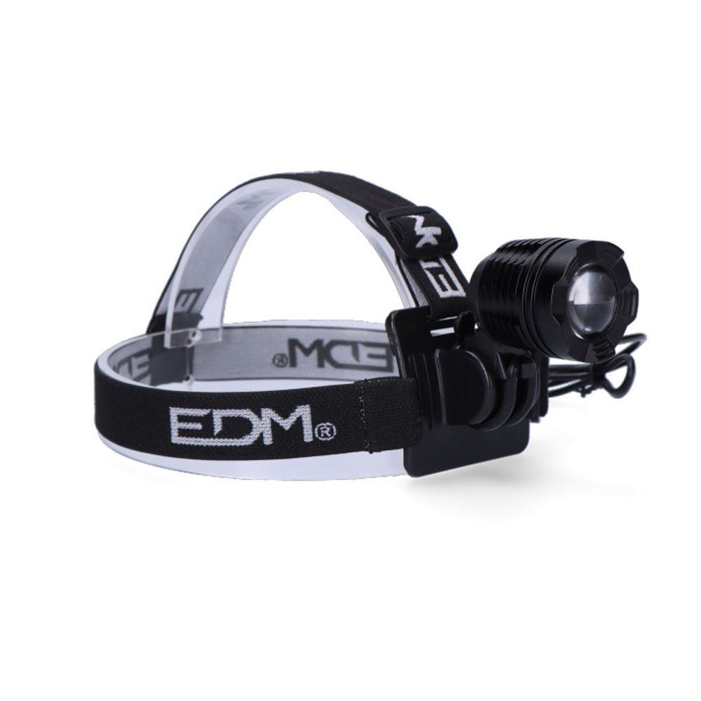 Foco led de aluminio recargable 180 lm, 50 lm, flash. función frontal / bicicleta
