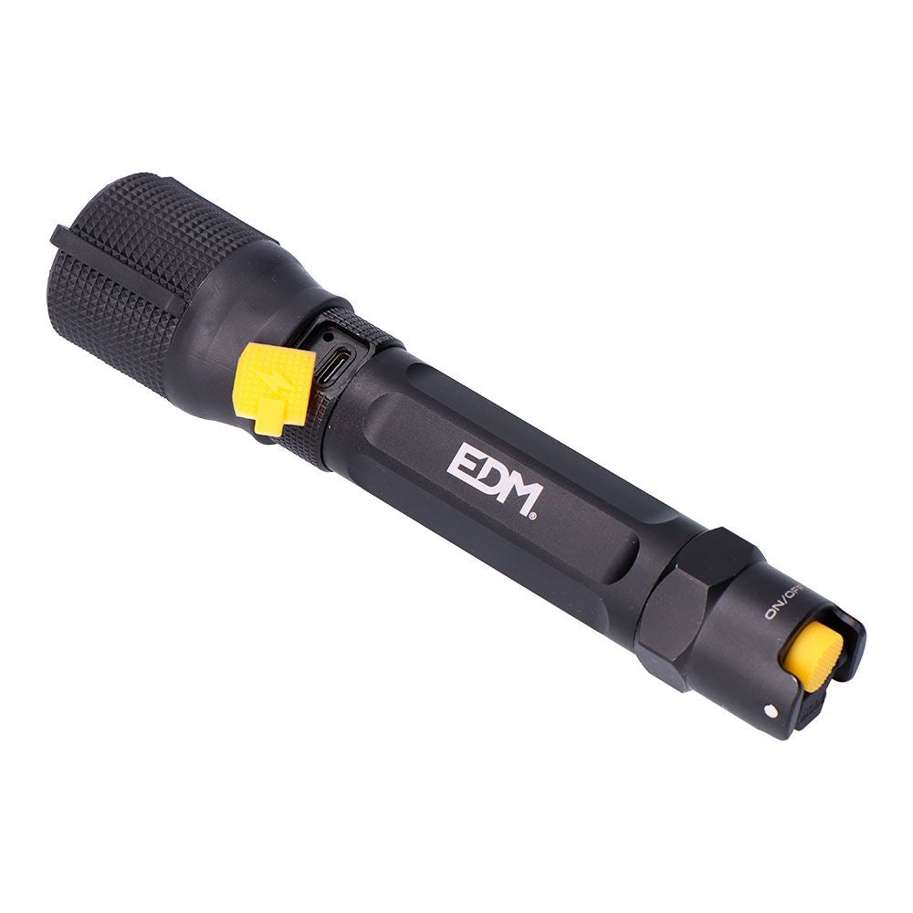 Linterna led táctica wolf x2 recargable 1500 lm / 450 lm, ip67 - ø4,0 x 17,8 cm