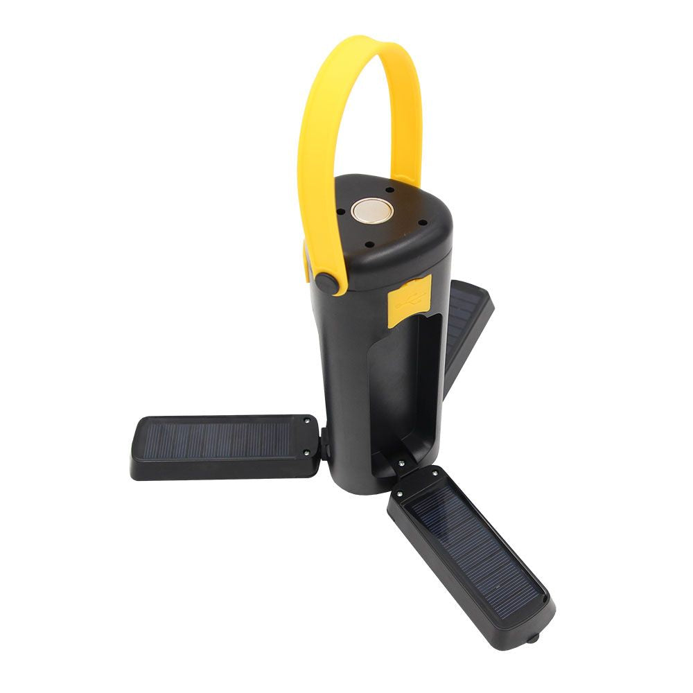 Linterna solar plegable recargable usb