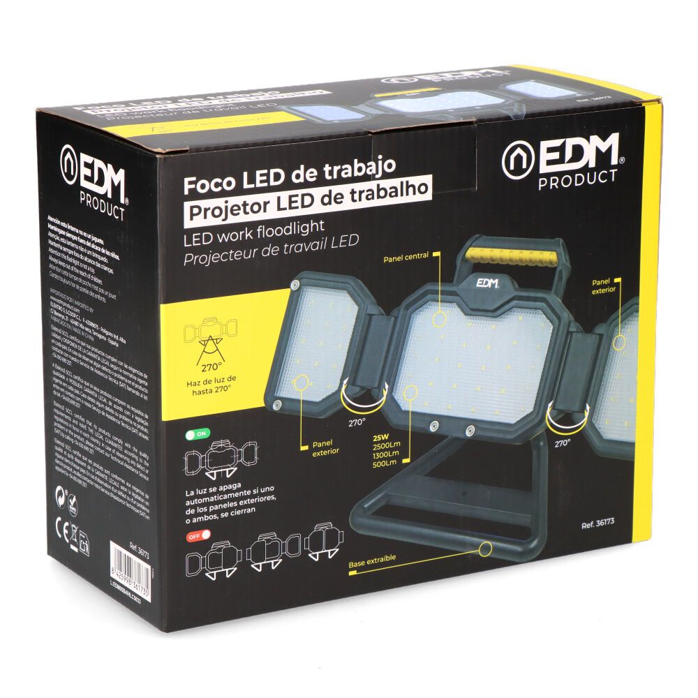 Foco led de trabajo power work am3 25 w 2500 lm