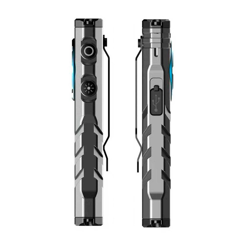 Linterna led profesional de trabajo lp-20 recargable, 20 w, 2000 lm, 2000 mah, 45 x 22 x 116 mm