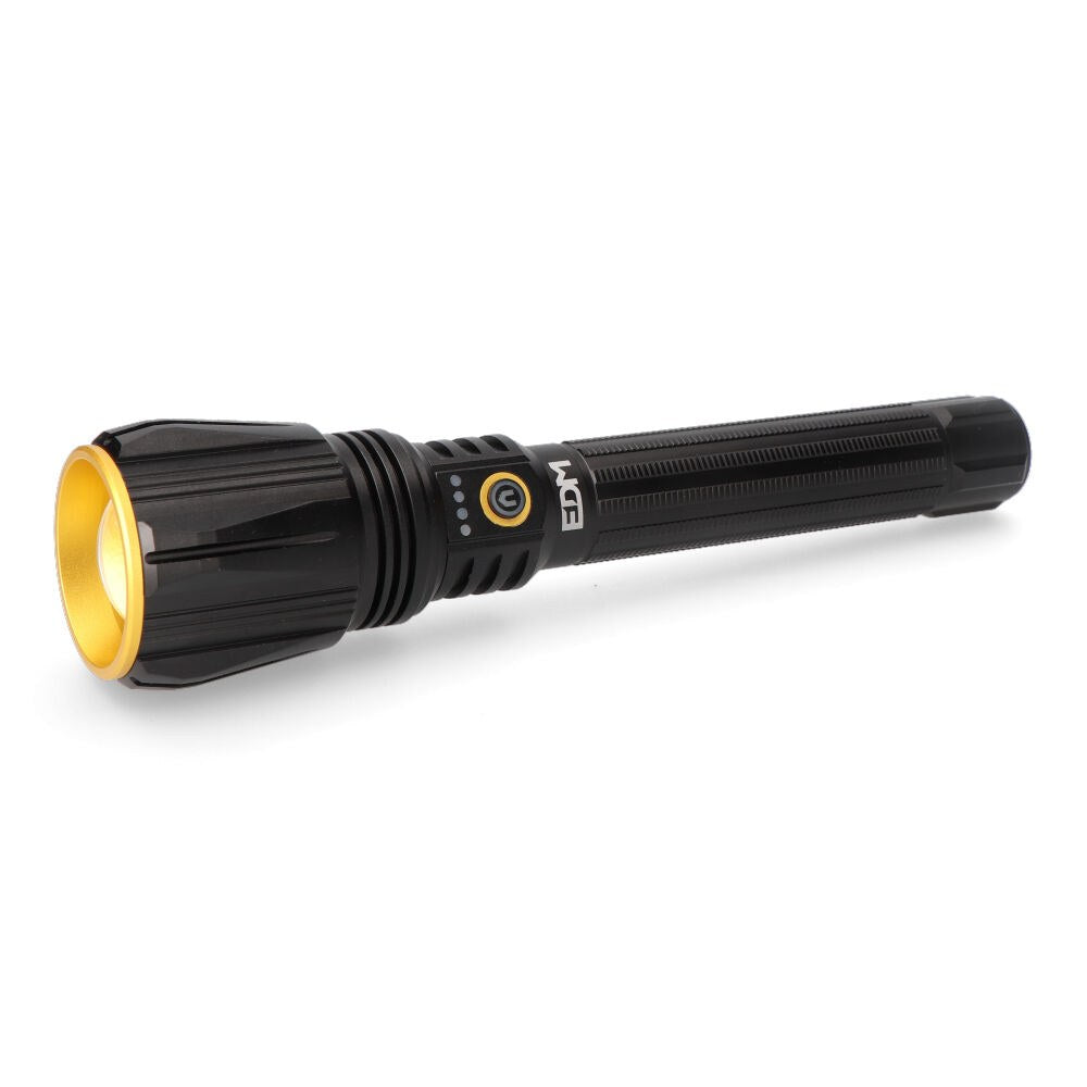 Linterna led táctica largo alcance, wolfpro x6, 10000 im