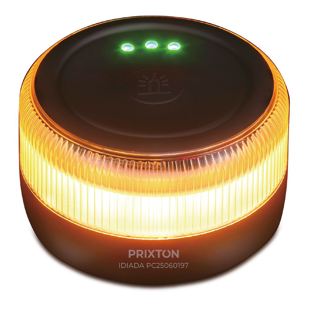 Baliza v16 de emergencia homologada conectada geolocalizable con dgt 3.0 prixton