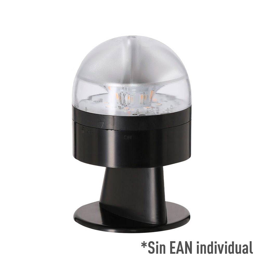 Baliza v16 de emergencia homologada conectada geolocalizable con dgt 3.0 pf erum vial negra, sin ean individual