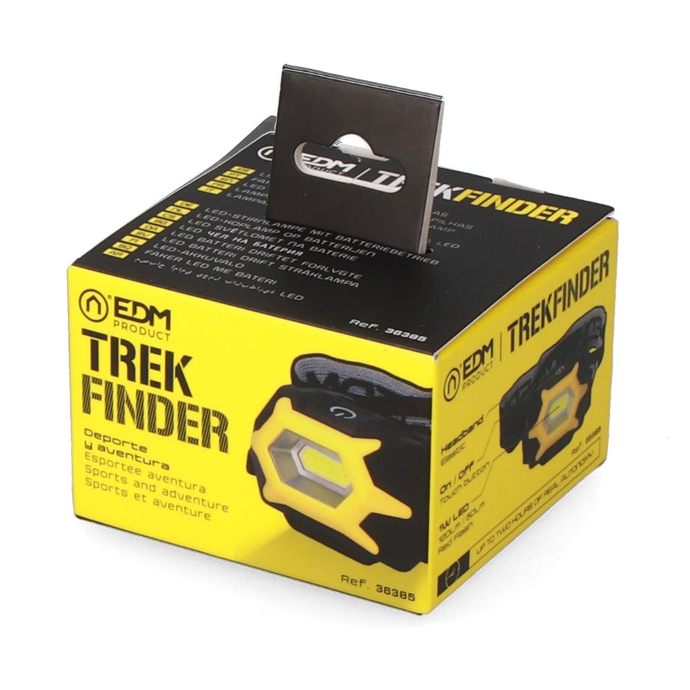 Linterna led frontal trek finder, 1 w 120 lm, 3xaaa (pilas incluidas)