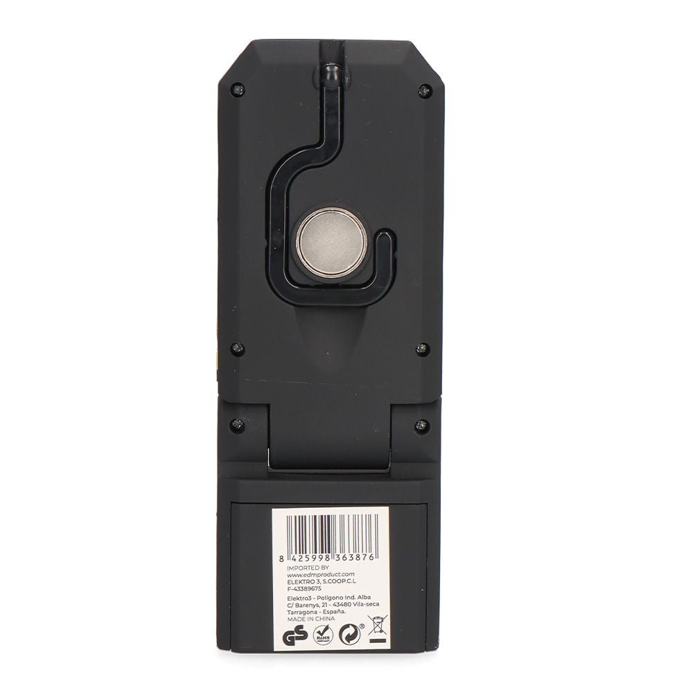Linterna led xl flex work 150 lm + 3 mini led 7 lm, con gancho + iman 3xaaa (incluidas)