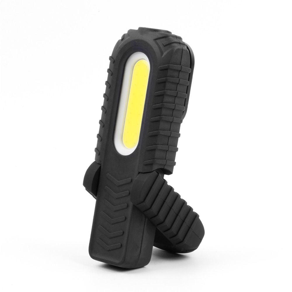 Linterna de trabajo ledtrue work f2 recargable true work f2 con usb, con gancho, clip, imán y soporte. cob 5 w 300 lm / 3 w 90 lm