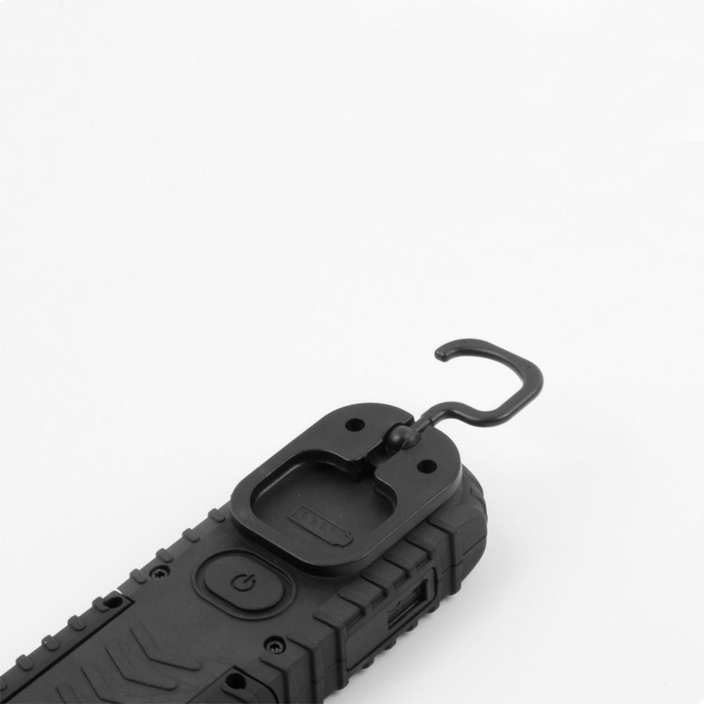 Linterna de trabajo ledtrue work f2 recargable true work f2 con usb, con gancho, clip, imán y soporte. cob 5 w 300 lm / 3 w 90 lm