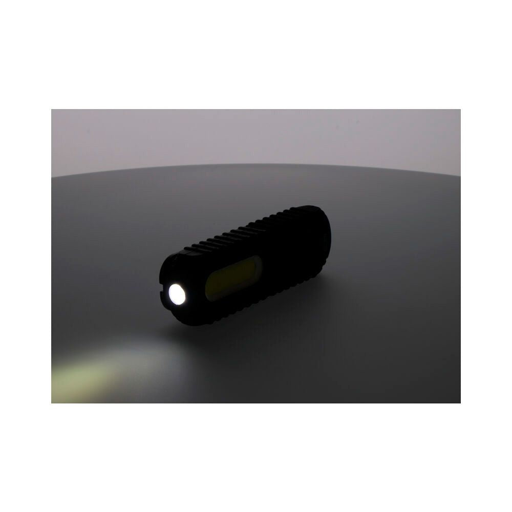 Linterna de trabajo ledtrue work f2 recargable true work f2 con usb, con gancho, clip, imán y soporte. cob 5 w 300 lm / 3 w 90 lm