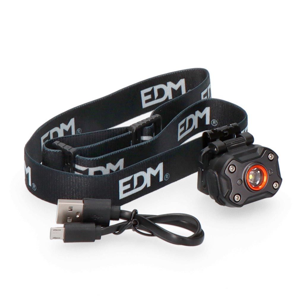 Linterna led frontal wildtrack tx1 recargable 8w 400 lm