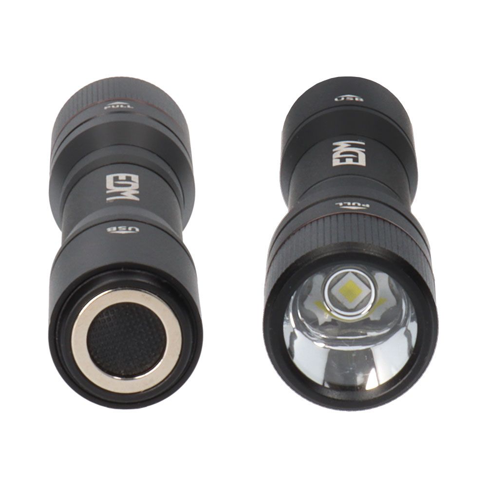 Linterna de 1 led wild force kv2 20w 1800 lm, cuerpo aluminio, recargable, power bank