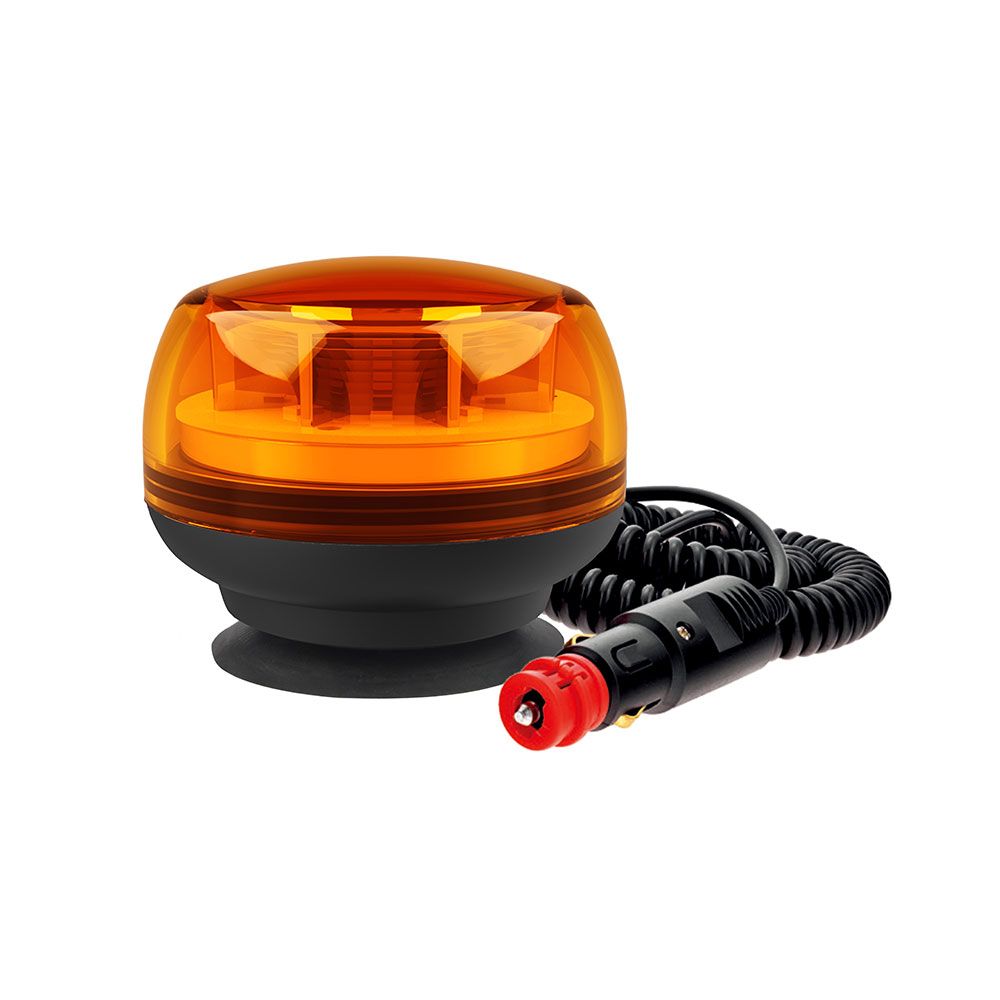 Mini faro rotativo led magnético 12 v-24 v