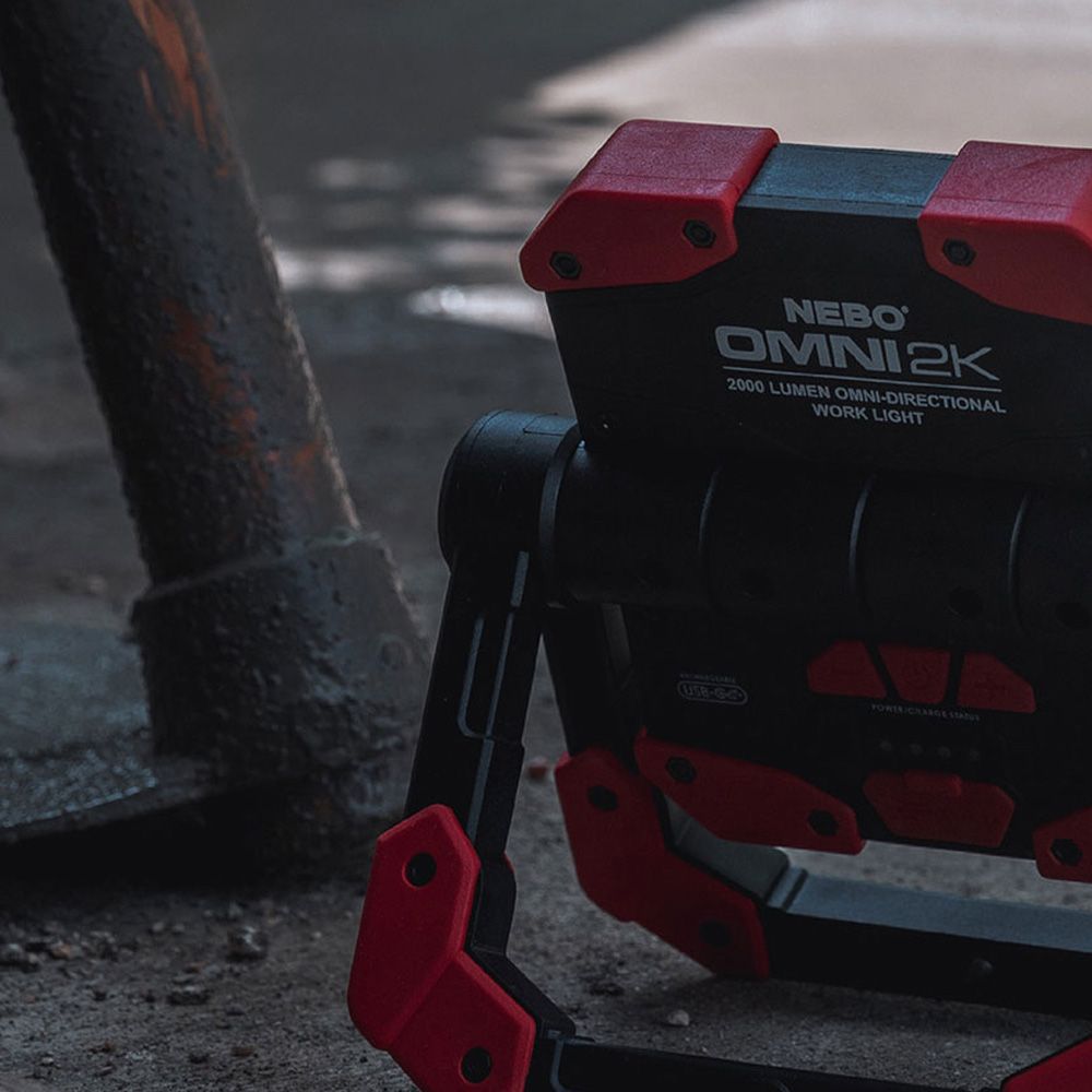 Foco de trabajo omni 2k. recargable