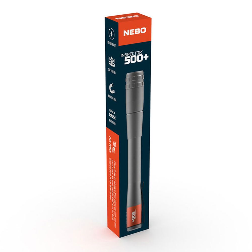 Linterna inspector 500+. boli flexpower - por la compra de 6 unidades un expositor de regalo