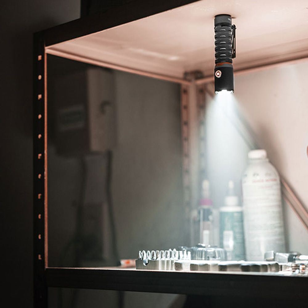 Linterna torchy 2k. compacta recargable - por la compra de 6 unidades un expositor de regalo