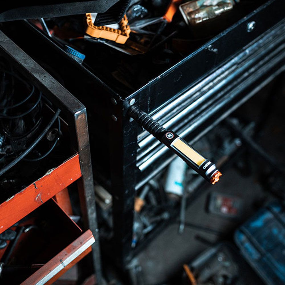 Linterna big larry 3. lámpara+cob - por la compra de 12 unidades un expositor de regalo