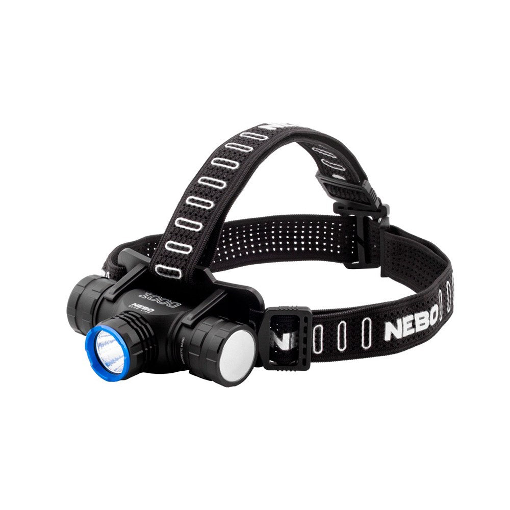 Linterna frontal recargable blueline 1000 flex power, 1000 lm