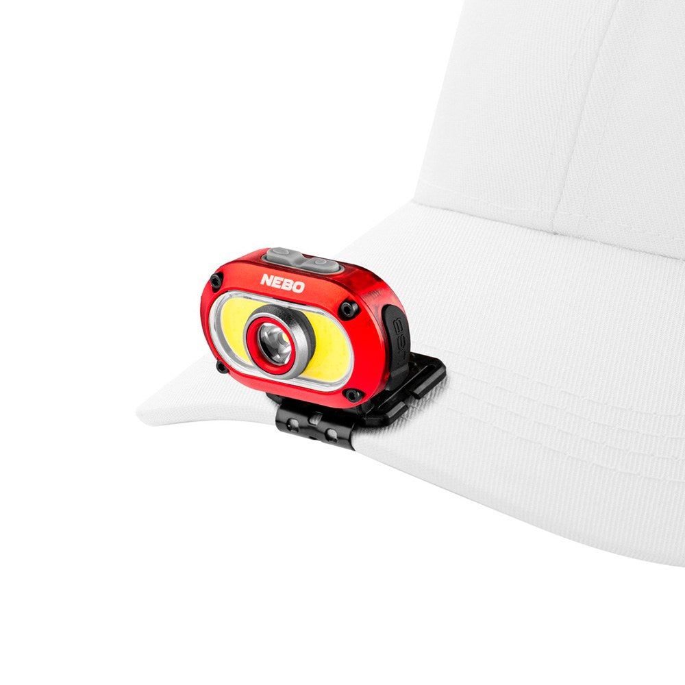 Linterna frontal recargable mycro550+, roja 550 lm