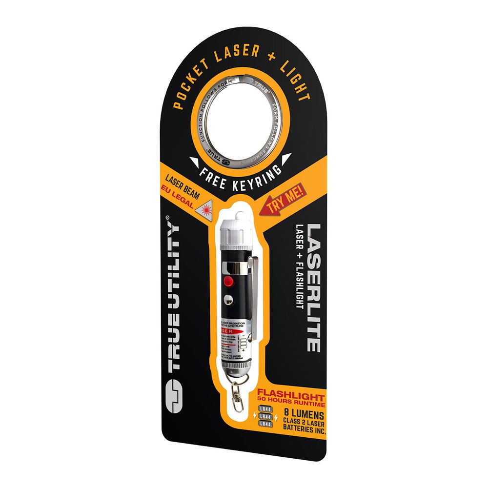 Laserlite potente linterna led con láser rojo homologado