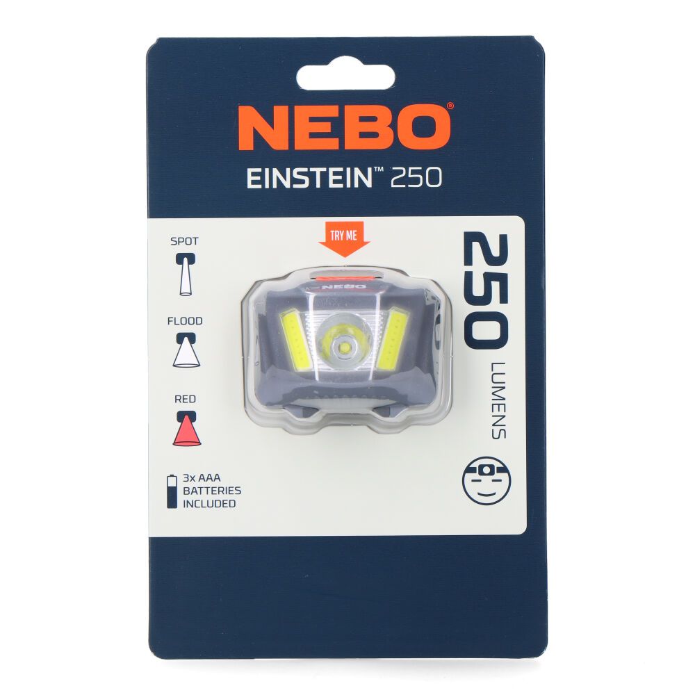 Einstein 250 foco frontal led 250 lm a pilas