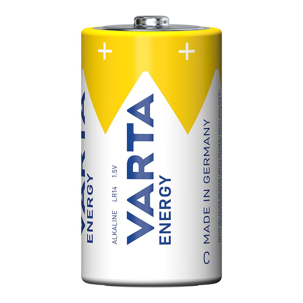 Pila alkalina energy c- lr14 (blister 2 uds) ø26,2 x 50 mm